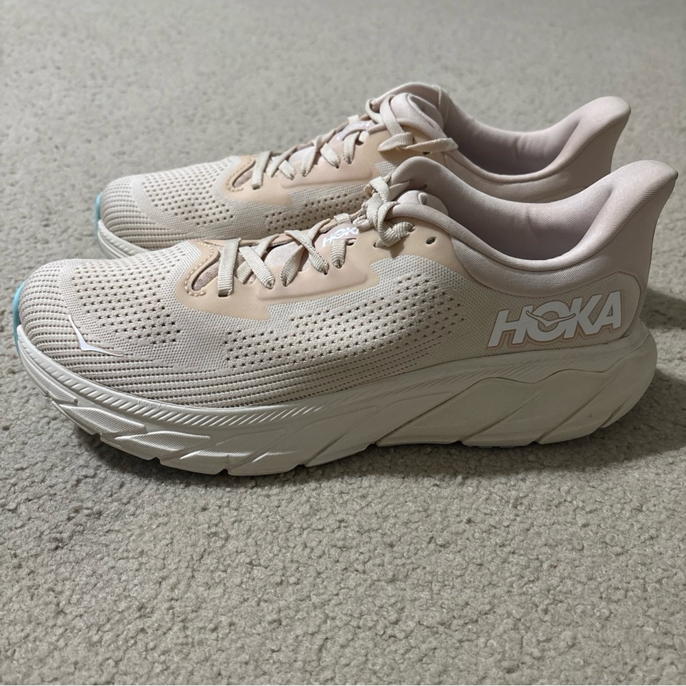 Hoka One One Women’s Size 11B Arahi 7 Sneakers Shoes 1147851VRM Running Beige